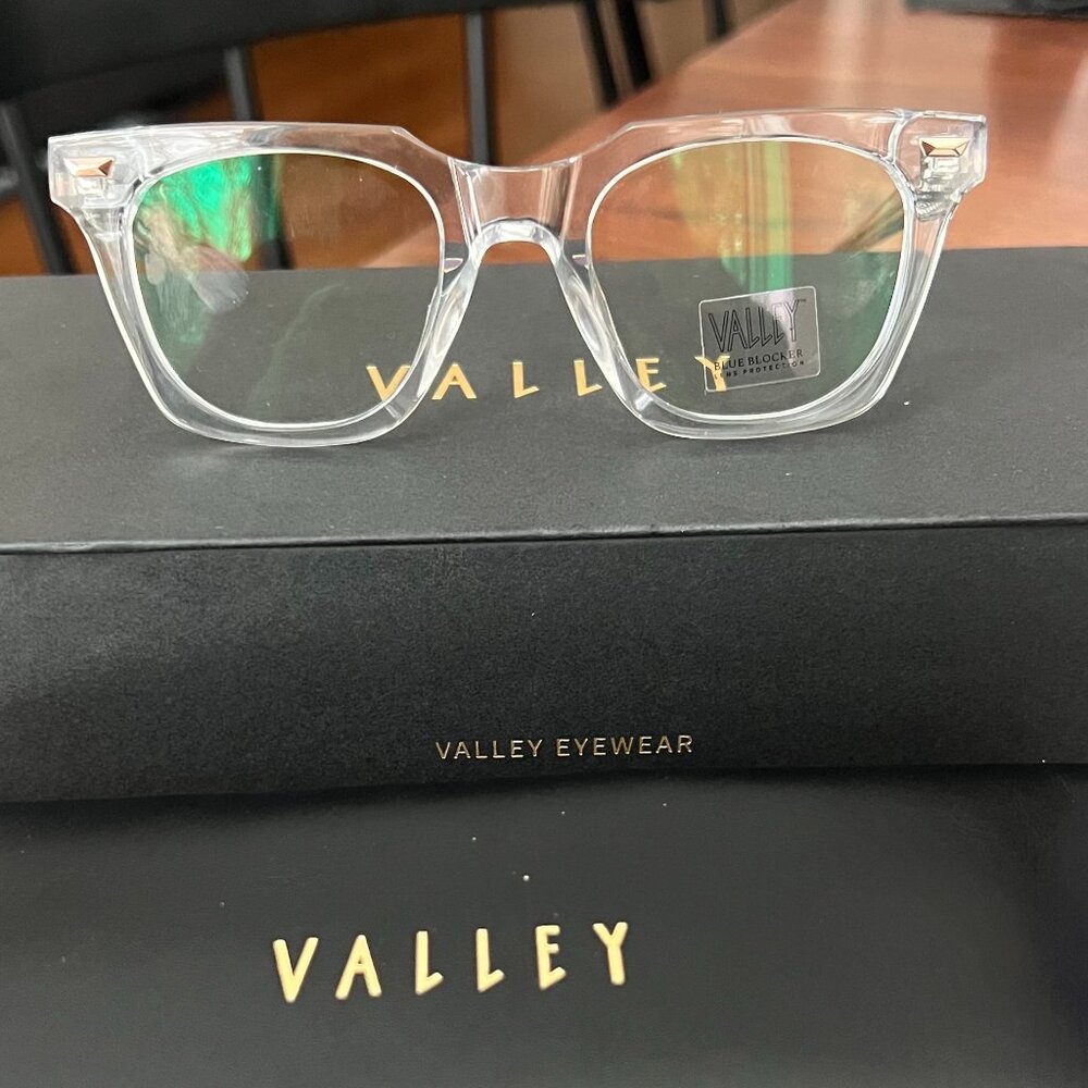 Valley Eyewear - Prisoner Frames, brand new, clear
